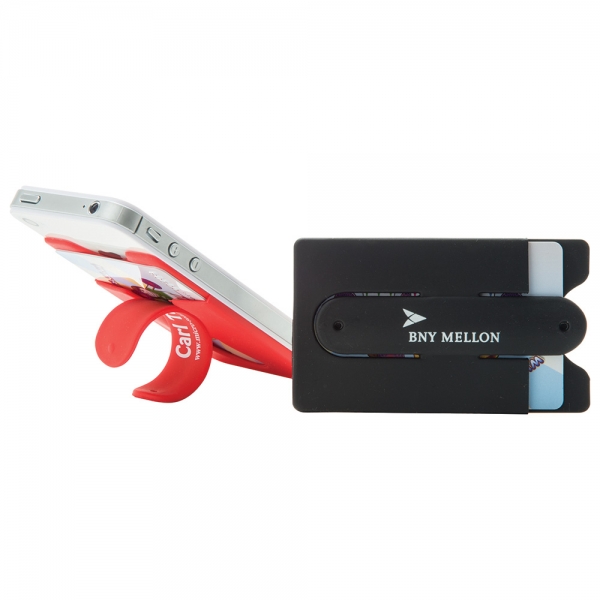 Silicone Smart Wallet with Pop Up Stand