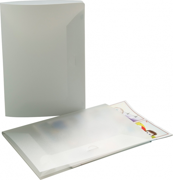 Polypropylene Conference Folder  UK Stock  Frosted Clear 