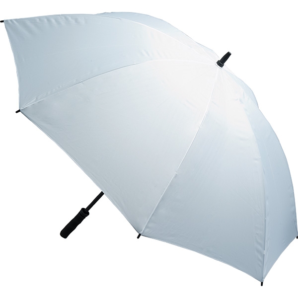 Fibreglass Storm Umbrella  UK Stock  All White 