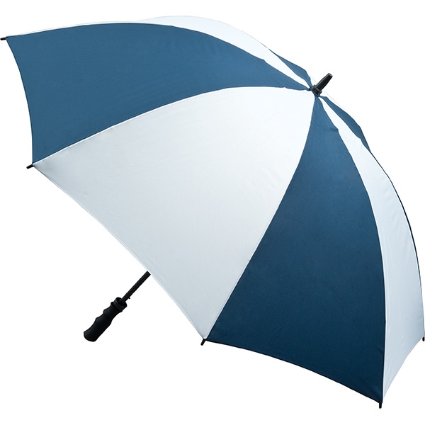 Fibreglass Storm Umbrella  UK Stock  Navy   White 