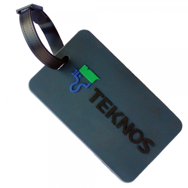 Soft PVC Luggage Tag  Small  Soft Frame 