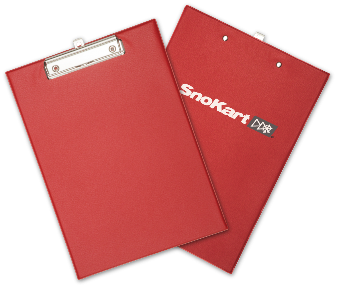 A4 Clipboard  UK Stock  Red 