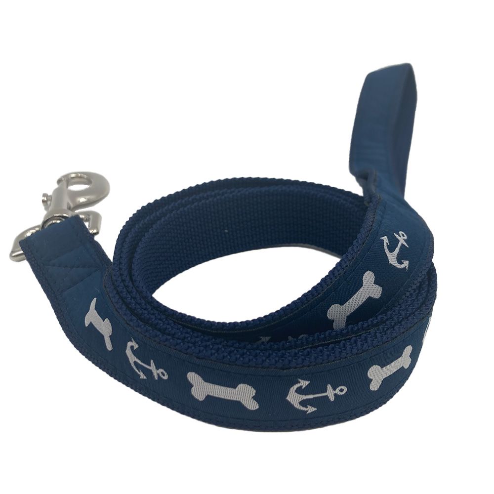 Woven Applique Dog Lead  Short 