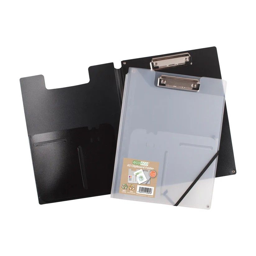 Eco-Eco A5 50  Recycled Clipboard Folder  UK Stock 