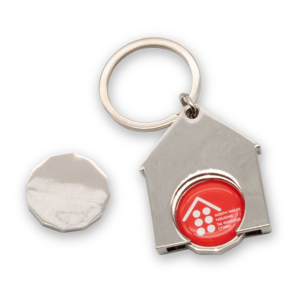 House Shaped Trolley Coin Holder  UK Stock 