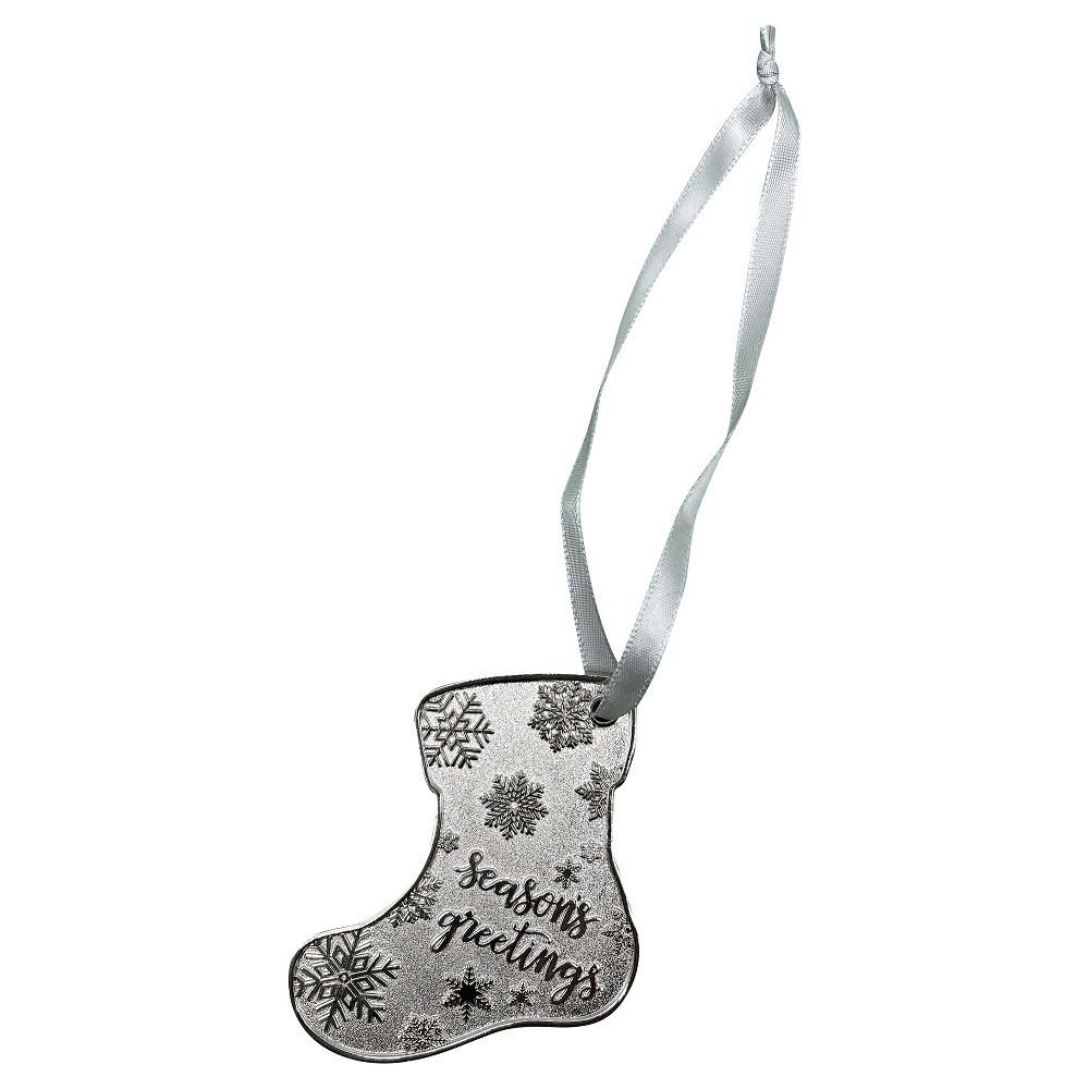 Stocking Premium Zinc Alloy Tree Decoration  UK Stock 