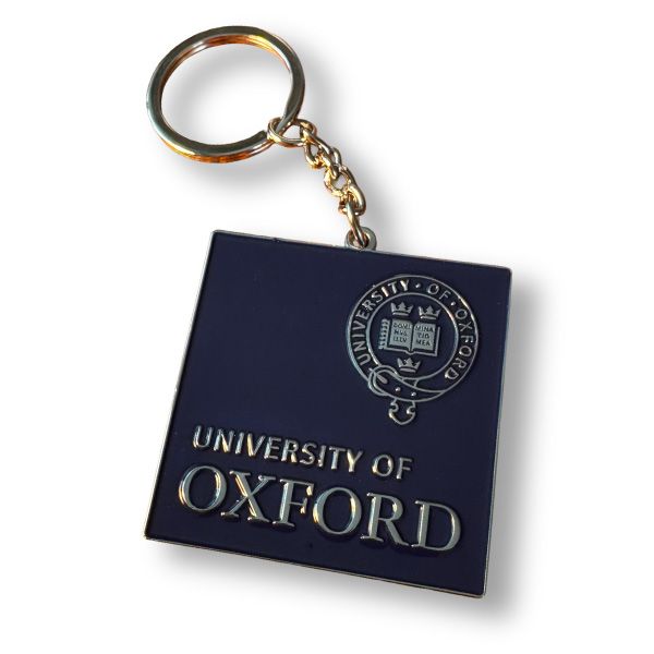 Stamped Iron Soft Enamel Keyring  50mm 