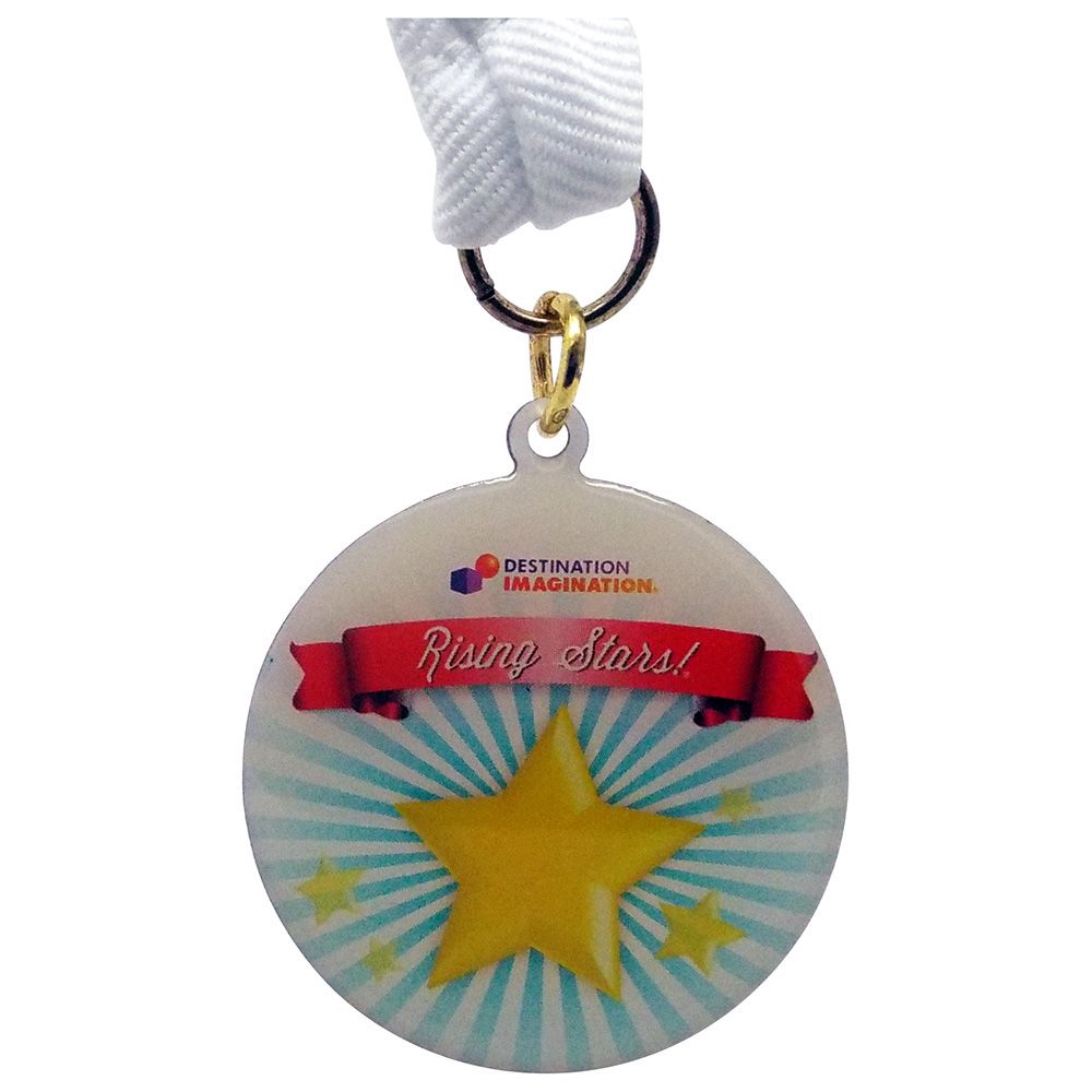 35mm Medal Printed Full Colour  1.2mm 