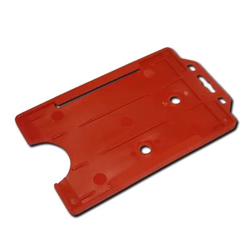 Portrait Rigid Card Holder  UK Stock  Red 