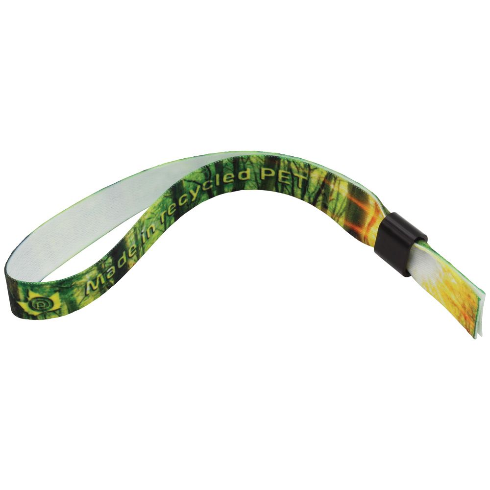 Express Recycled PET Event Wristband  Dye Sublimation Print 