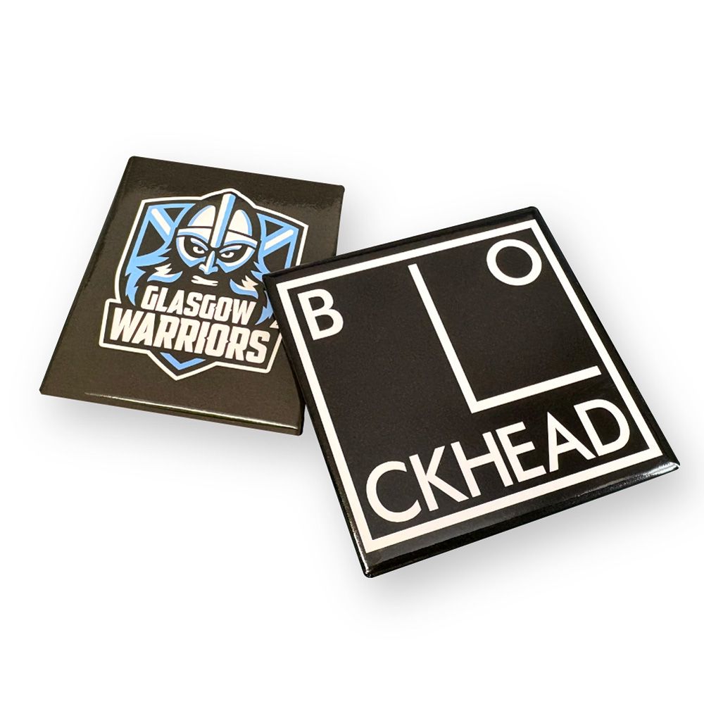 Printed Tin Fridge Magnet  Small 