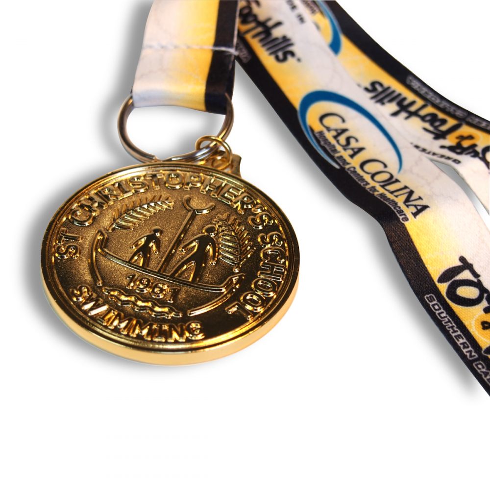 Stamped Iron Medal  40mm 