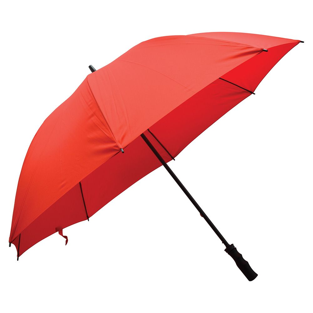Fibreglass Storm Umbrella  UK Stock  All Red 