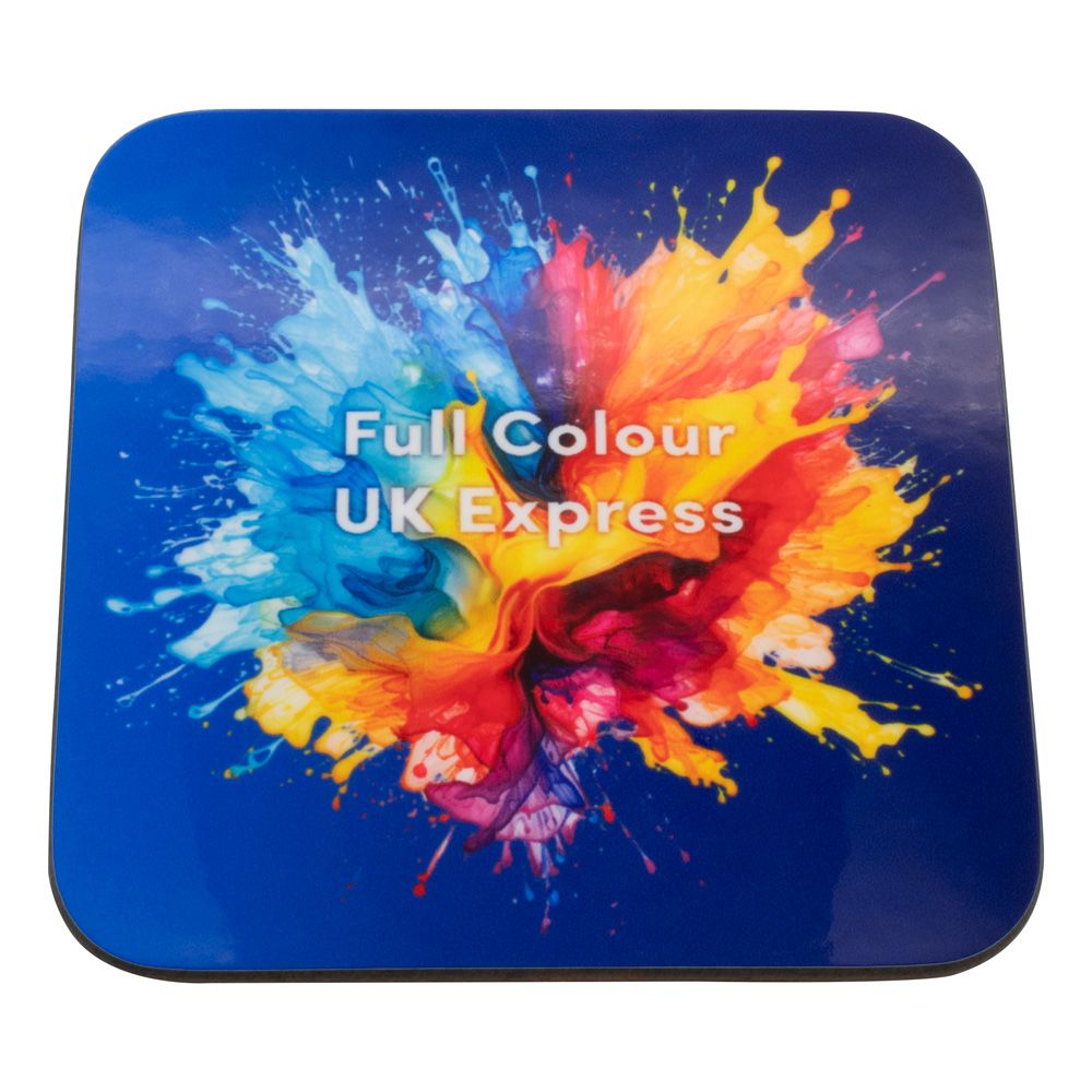 Wooden Coaster  UK Stock 