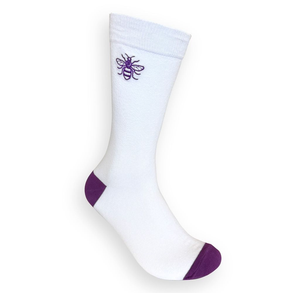 Bamboo Embroidered Socks